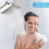 Pressure Rain Shower Head - Luxury Modern Look - the Adjustable Replac 7