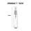 100Pcs 5ML Spray Bottle Small Cosmetic Packing Atomizer Perfume Bottle 9