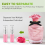 100Pcs 3ML Spray Bottle Small Cosmetic Packing Atomizer Perfume Bottle 2