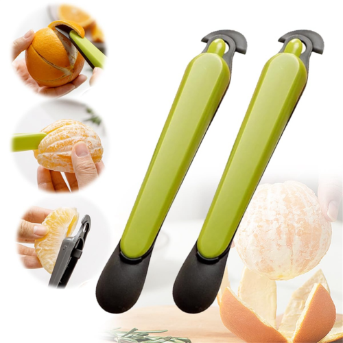 Multifunctional Kitchen Fruit Peeling Tool, Orange Peeler, Citrus Peel 2