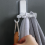 Kitchen Flower-Shaped Rag Rack with Hook Storage Organizer Wall-Mounte 4