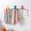 Kitchen Flower-Shaped Rag Rack with Hook Storage Organizer Wall-Mounte 5