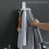 Kitchen Flower-Shaped Rag Rack with Hook Storage Organizer Wall-Mounte 7