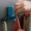 Kitchen Flower-Shaped Rag Rack with Hook Storage Organizer Wall-Mounte 8