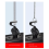 2Pcs Speaker Wall Mount Bracket Screw Pendant Bracket Bracket Speaker 8