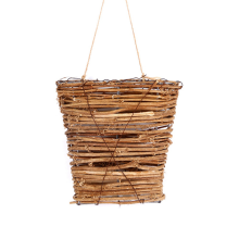Door Decoration Flower Arrangement Small Flower Basket Rattan Basket P