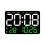 Electronic Wall Clock Temperature Date Display Table Clock Wall-Mounte 4