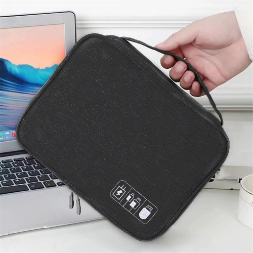 Digital Data Cable Storage Bag Portable Multi-Functional Electronic Ac 2