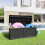 120 Gallon Resin Deck Box, Lockable Patio Outdoor Storage Box - Black 5