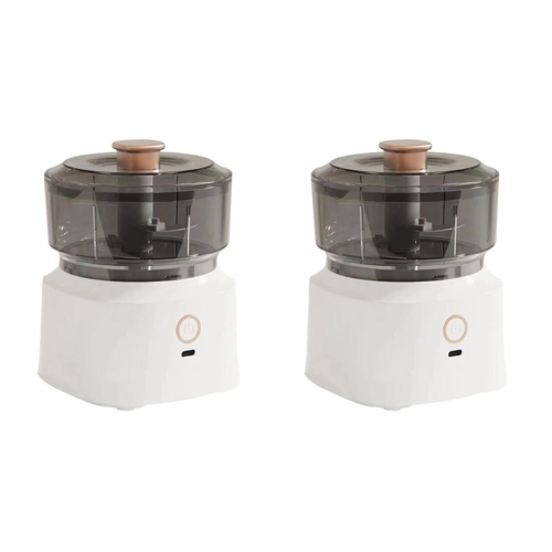 Mini Wireless Electric Garlic Press Dual-Purpose Kitchen Food Grinder
