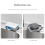 Self Draining Soap Bar Holder Silicone Kitchen Sink Soap Dish Tray Cou 5