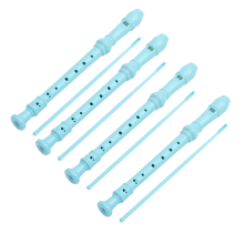 Sky Blue ABS Recorder 8-Hole Treble 8-Hole Children'S Entry-Level Flut