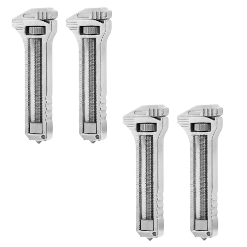 4Pcs Mini Wrench Pocket Portable Multitool Spanner Tool for Outdoor Ca 2