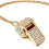 Silver Necklace Style, Exquisite Diamond-Encrusted Referee Whistle, Cu 3