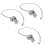 Silver Necklace Style, Exquisite Diamond-Encrusted Referee Whistle, Cu 1