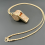 Silver Necklace Style, Exquisite Diamond-Encrusted Referee Whistle, Cu 7