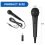 Handheld bedrade microfoon, cardioïde dynamische zangmicrofoon met microfoonadapters 6