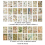 Χαρτί αυτοκόλλητων Washi Vintage Aesthetic για Scrapbooking, 40 φύλλα Eph 5