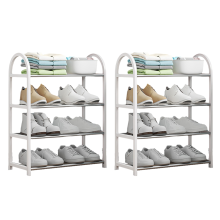 Shoe Rack, Cabinet for Entrance and Front Door 4 Tier Cabinet, Easy to