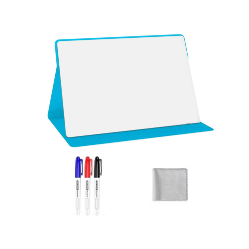Portable Small White Board,Reusable Dry Erase Board with Stand,Desktop 1