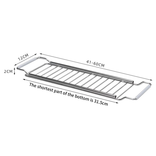 Kitchen Retractable Sink Storage Rack Drain Rag Rack Filter Household 2