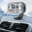 USB Bil Luftudtag Dashboard Mini Ventilator 5V Auto Ventilationsblæser Lav Støj 6