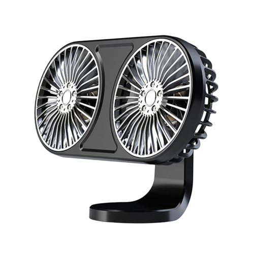 USB Bil Luftudtag Dashboard Mini Ventilator 5V Auto Ventilationsblæser Lav Støj 2