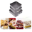 Cheesecake Baking Pan Spring Non-Stick Metal Square Baking Mold Spring 3