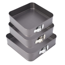 Cheesecake Baking Pan Spring Non-Stick Metal Square Baking Mold Spring