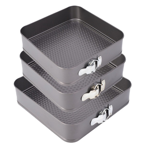 Cheesecake Baking Pan Spring Non-Stick Metal Square Baking Mold Spring
