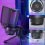 Noise Reduction Condenser Microphone with Tripod Bracket Gaming Stream 4