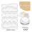 5 Pcs Acrylic Wave Ruler Quilting Stencils DIY Drawing Template Measur 8