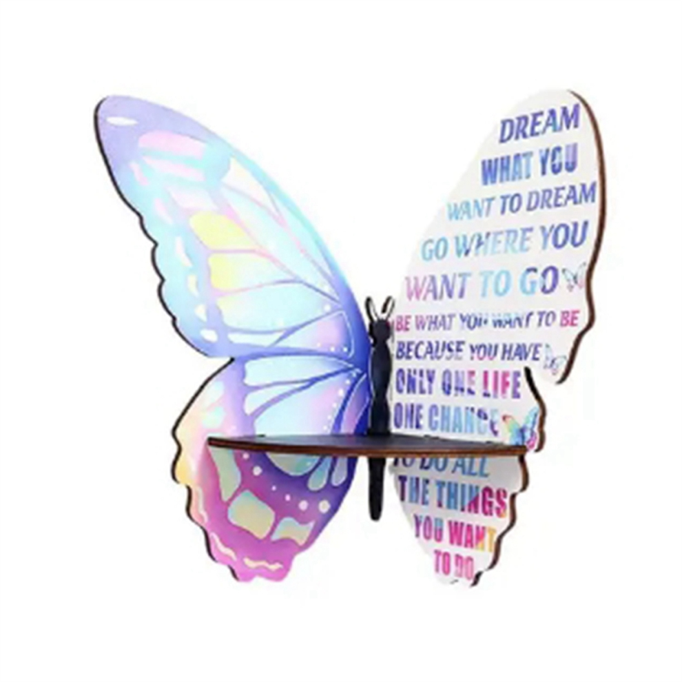 Butterfly-Shaped Wall Mount Corner Shelf Wall Mounted Storage Organize 4851282127178