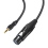 XLR to 3.5mm Audio Cable Microphone Balanced Analog Audio Cord with Lo 8