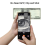 200X Phone Mini Pocket Microscope with LED Light/Universal Clip, Porta 4