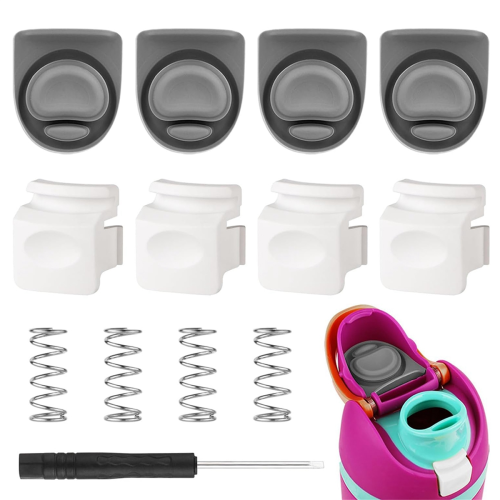 4pcs Replacement Stopper Compatible with for FreeSip 24oz 32oz Silicon 2