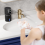 Automatic Foaming Soap Dispenser Touchless HD LED Time and Temperature 6