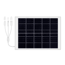 Solar Panel 8W Solar Panel Charge IP65 Waterproof with 3in1 Cable for