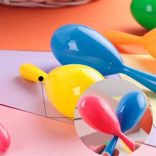 25 ΤΕΜ Maracas για παιδιά, Μουσικά όργανα Mini Colorful Toy Noisemaker 2
