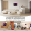 Digital Clock, Digital Wall Clock with Remote Control,LED Clock Large 7