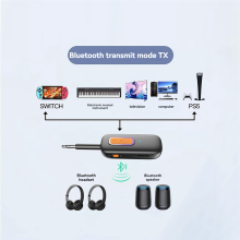 Bluetooth 5.4 audio vysílač a přijímač 2 v 1 bezdrátový Bluetooth