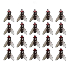 Isca de pesca com mosca biônica (20 unidades) - 2024 Novas iscas de truta Swimbaits Dry Fl