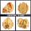 Unique 3D Printing Deformation Skull Model Tabletop Ornaments 3D Print 8