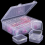 Bead Organizer Box, A Large Transparent Box with 30PCS Small Clear Pla 5