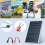 12V Solar Panel Kit Complete 30W Power Portable Outdoor Rechargeable S 7