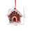 Christmas Theme LED Pendant Gingerbread Light House Soft Pottery Hangi 4