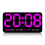 Large Digital Wall Clock,9.5 Inch,Led Alarm Clock with Big Digits,DST, 2