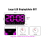 Large Digital Wall Clock,9.5 Inch,Led Alarm Clock with Big Digits,DST, 3
