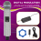Wireless Handheld Dynamic Microphone Karaoke Mic with Rechargeable Rec 9