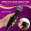 Wireless Handheld Dynamic Microphone Karaoke Mic with Rechargeable Rec 6